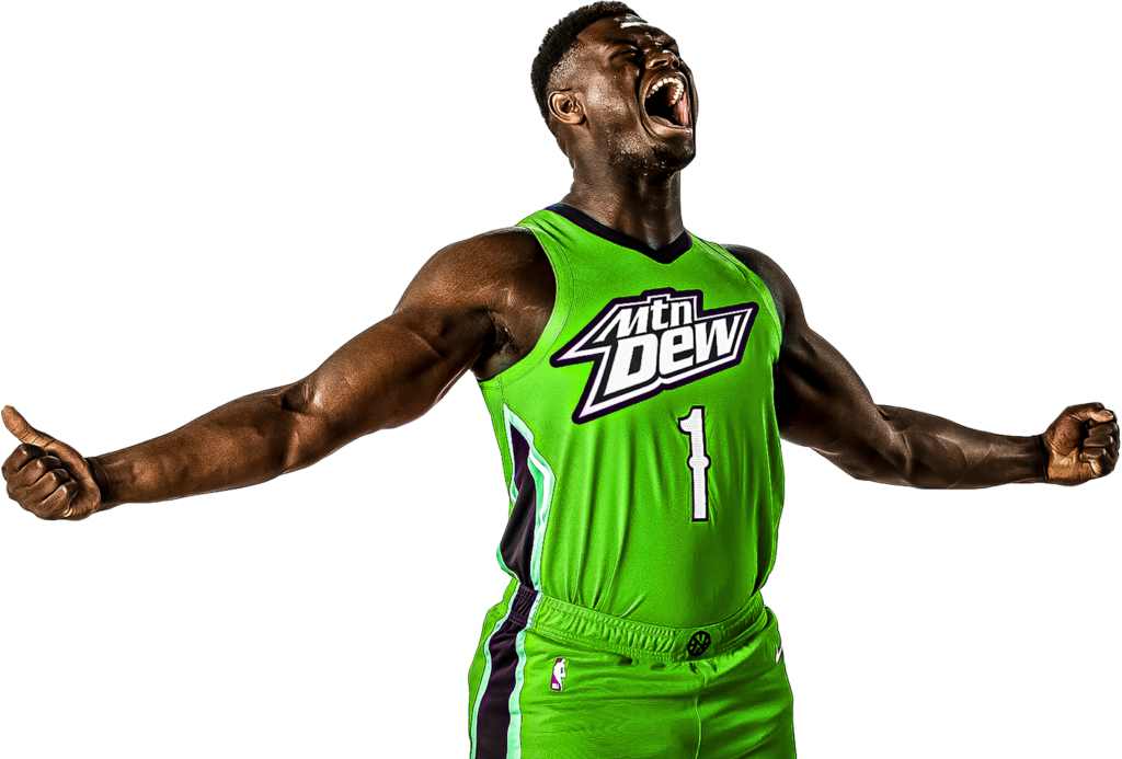 Zion Williamson MTN DEW - Aquimo Sports